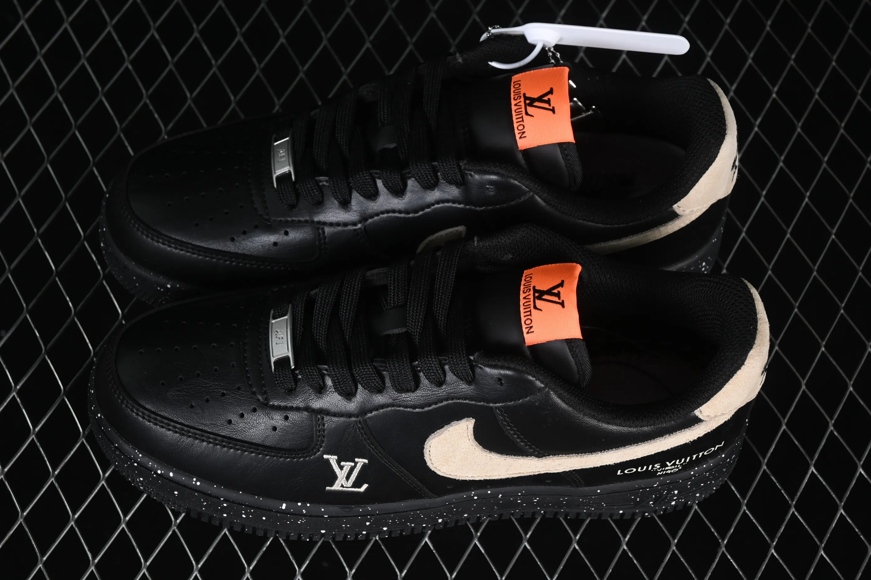 All Categories Nk Air Force 1 Air Force Series Nk Air Force 1 Low Air Force Low Nike Air Force 1'07 Low Joint Jet Black Star Dot Air Force One Low Casual Shoes NH0601-586
